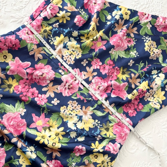 NWOT Lulus Divinely Blooming Blue Multi Floral One-Shoulder Midi Dress XLarge - Picture 7 of 8